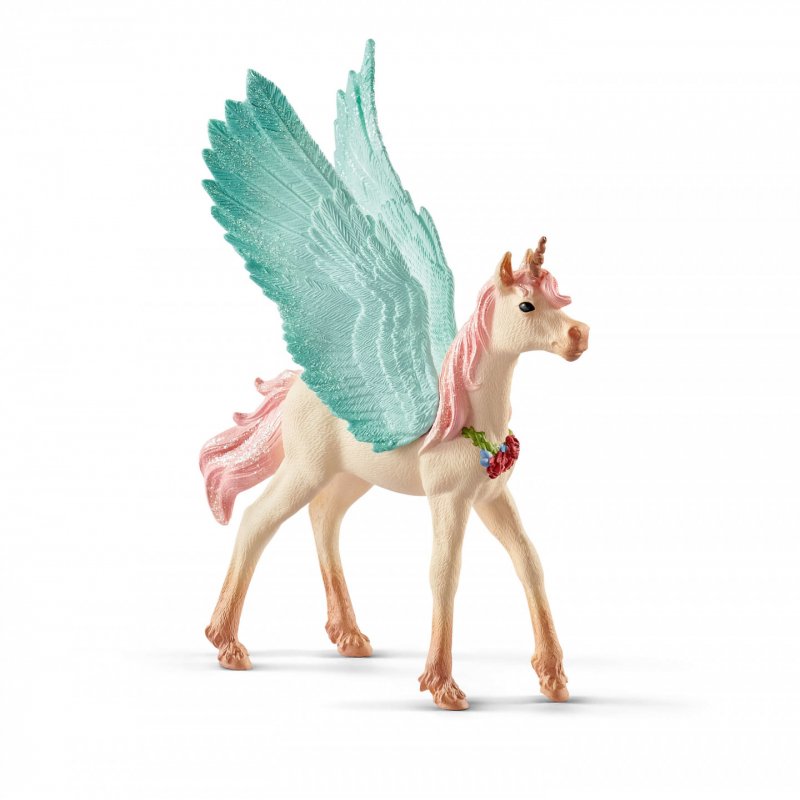 schleich BAYALA Decorated unicorn Pegasus, foal