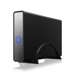 ICY BOX IB-382H-C31 Boîtier disque dur/SSD Noir 2.5/3.5"