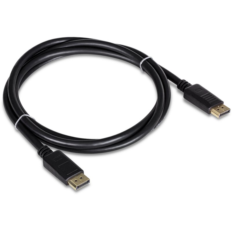 6 FT. DISPLAYPORT 1.2 CABLE 2 PACK