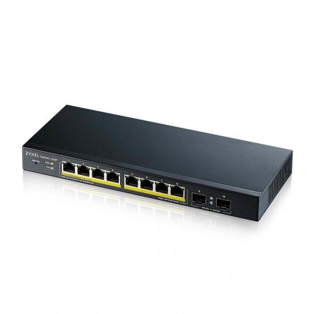 GS1900-10HP V2 8-PORT GBE L2 POE SMART SWITCH + 2 SFP SLOTS
