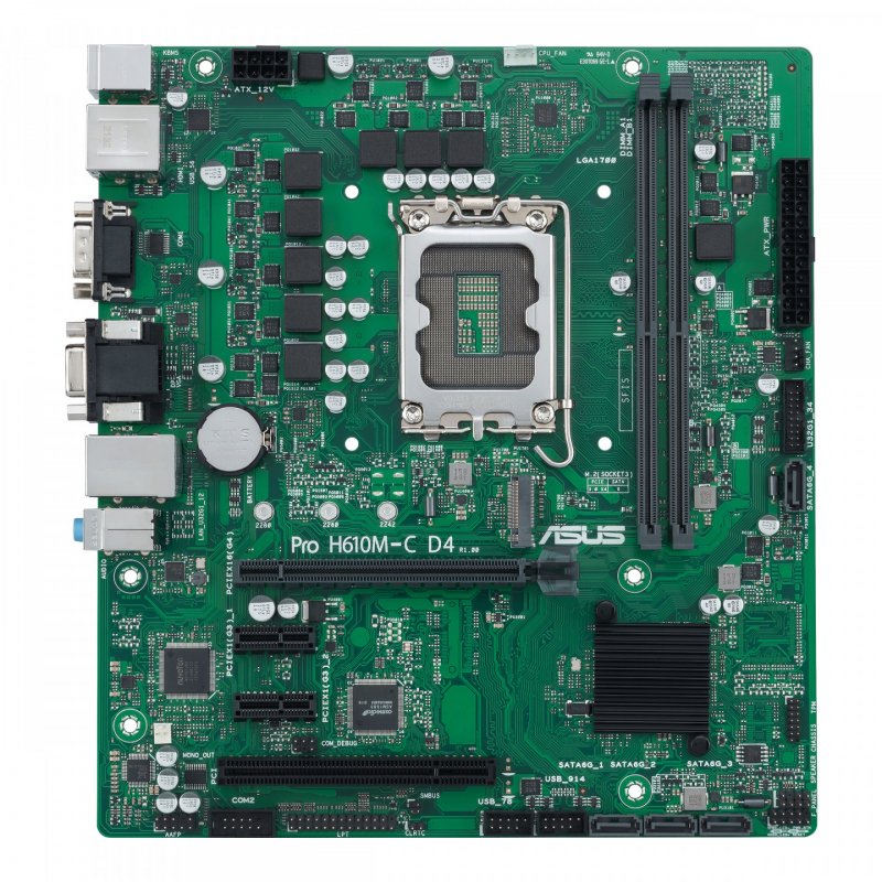 PRO H610M-C D4-CSM//LGA1700 H610 U32G1 MB