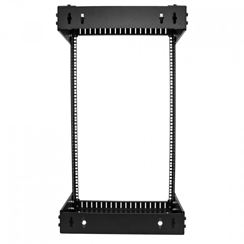 OPEN FRAME WALL MOUNT EQUIPMENTRACK 18U ADJUSTABLE DEP