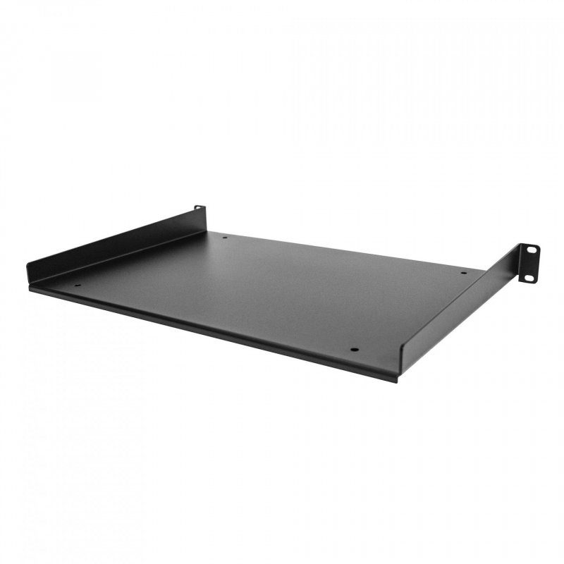 StarTech.com 1U Server Rack Shelf - Universal Rack Mount Cantilever Shelf for 19" Network Equipment Rack & Cabinet - Dur