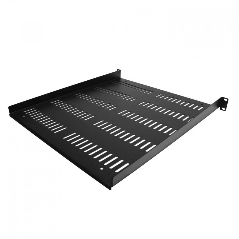 StarTech.com 1U Server Rack Shelf - Universal Vented Rack Mount Cantilever Tray for 19" Network Equipment Rack & Cabinet