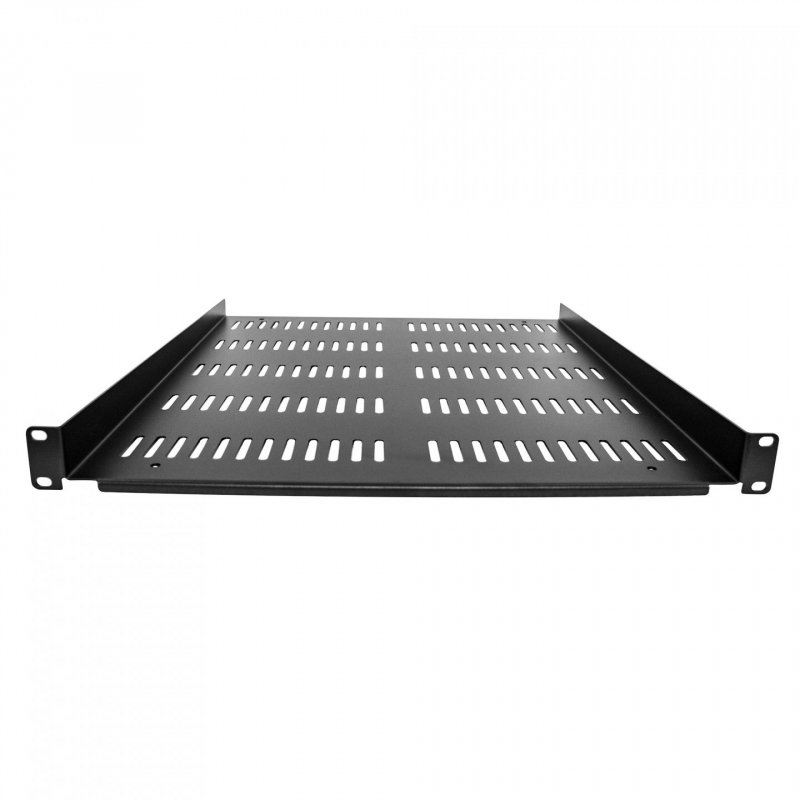 StarTech.com 1U Server Rack Shelf - Universal Vented Rack Mount Cantilever Tray for 19" Network Equipment Rack & Cabinet