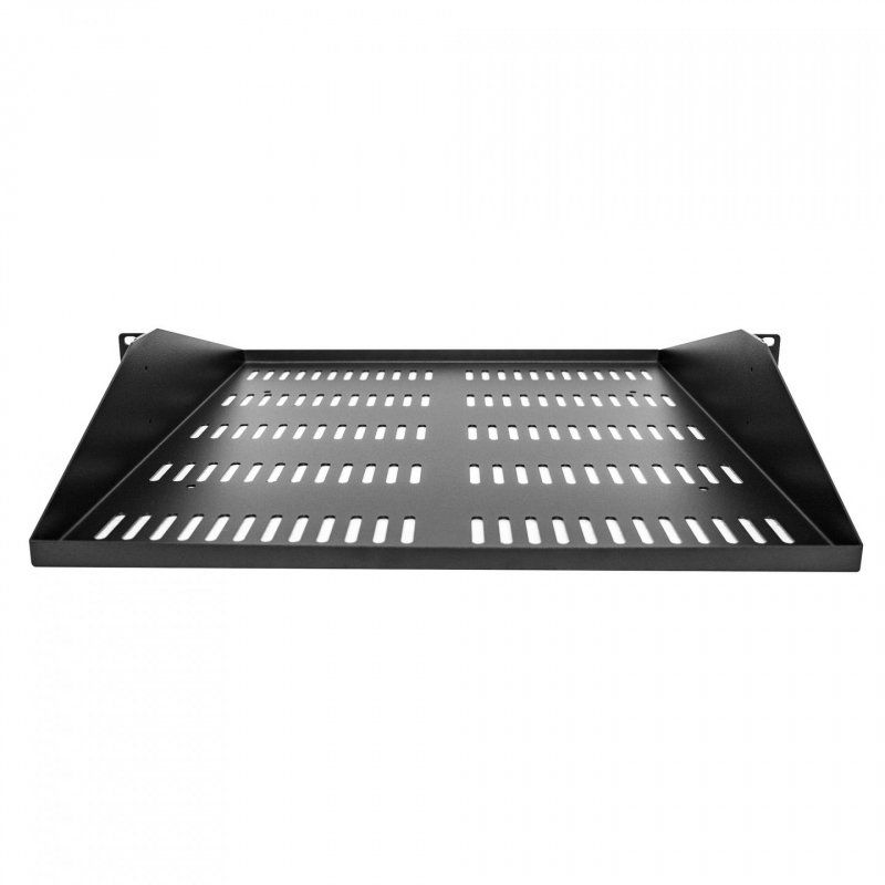 StarTech.com Étagère Rack 19 pouces 2U - Plateau Rackable Universel Ventilé - Étagère Baie de Brassage - Étagère 