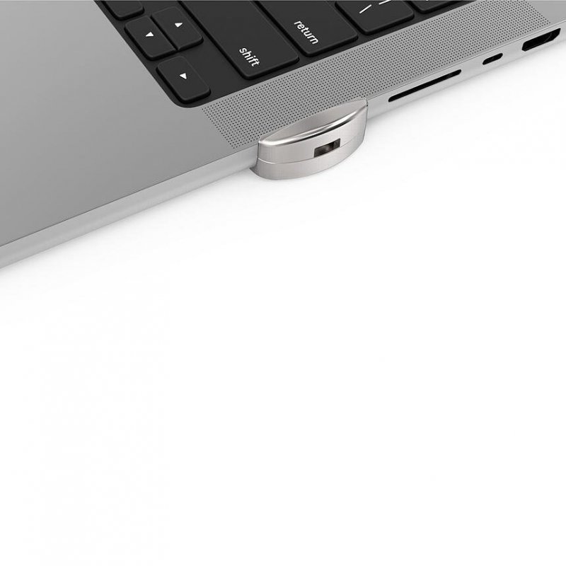 MACBOOK PRO 14-INCH LEDGE LOCK ADAPTER SILVER