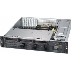 Supermicro CSE-825MBTQC-R802LPB unité centrale Support Noir 800 W