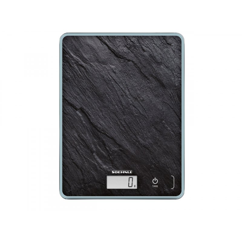 Soehnle Page Compact 300 Black Countertop Rectangle Electronic kitchen scale