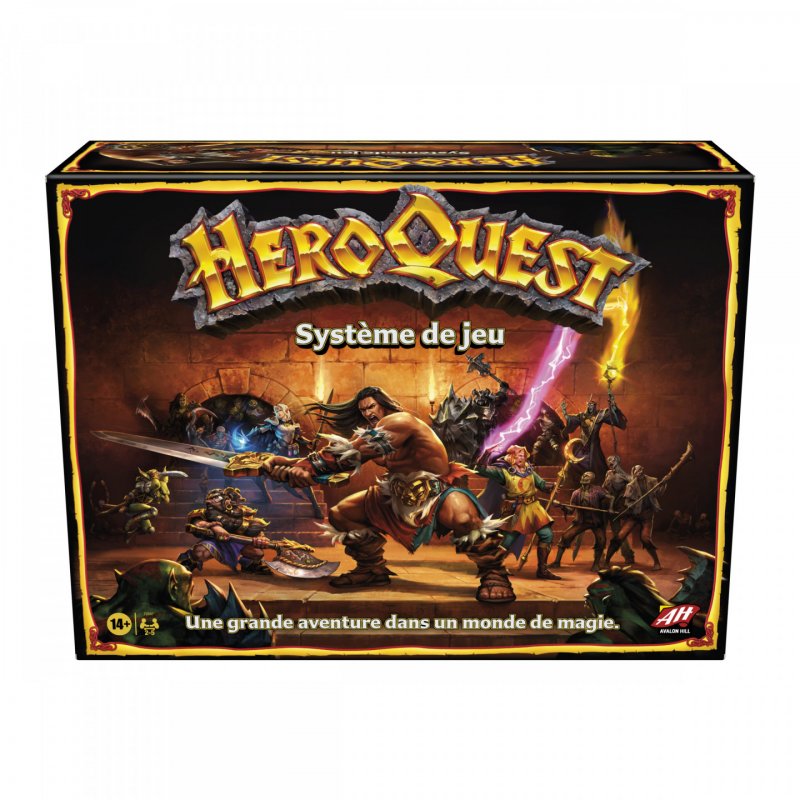 Hasbro Gaming Système de jeu HeroQuest