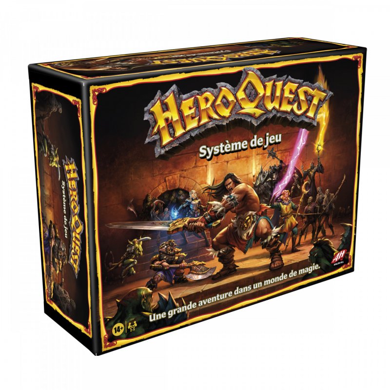 Hasbro Gaming Système de jeu HeroQuest