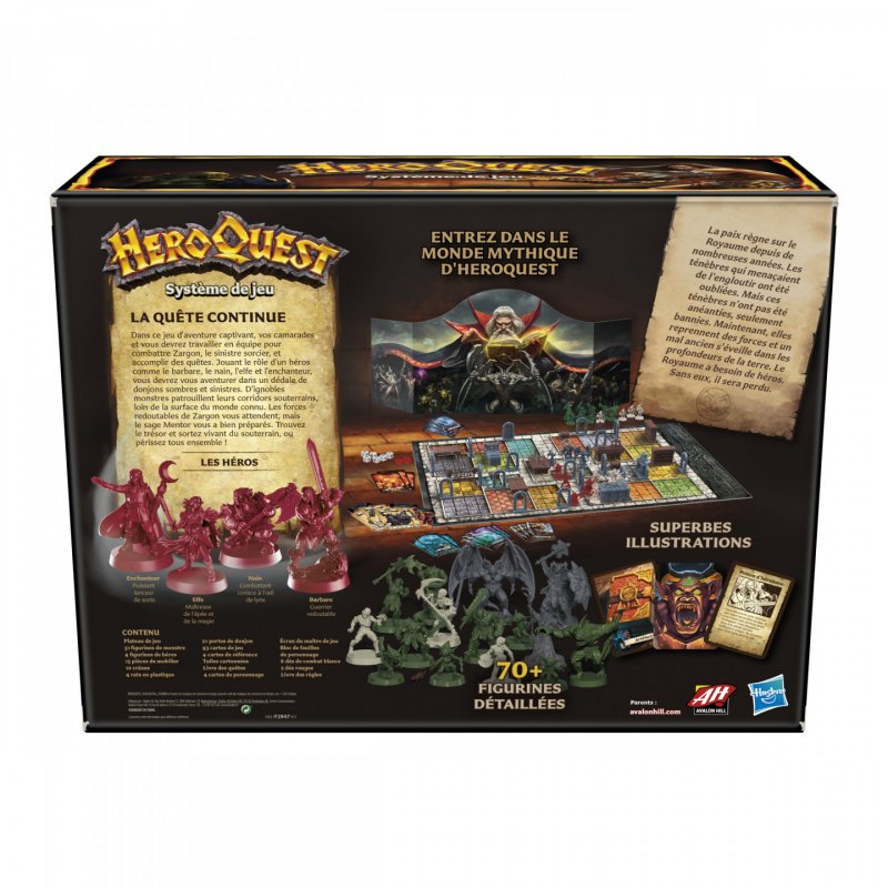 HEROQUEST - Système de Jeu (FR)
