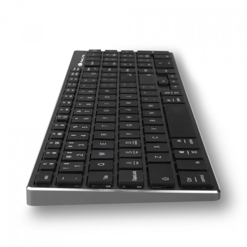 Clavier sans fil Bluetooth NGS Fortune-BT (Noir/Gris)