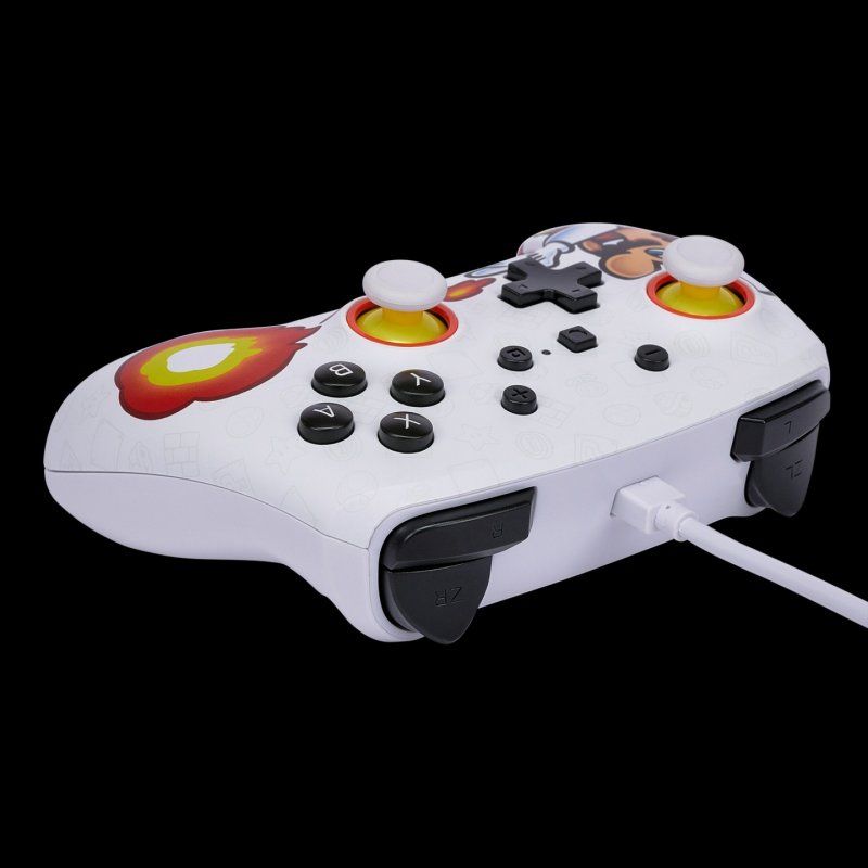PowerA Enhanced Wired Controller for Nintendo Switch - Fireball Mario