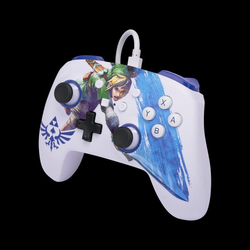 PowerA Enhanced Wired Controller for Nintendo Switch - Master Sword Attack