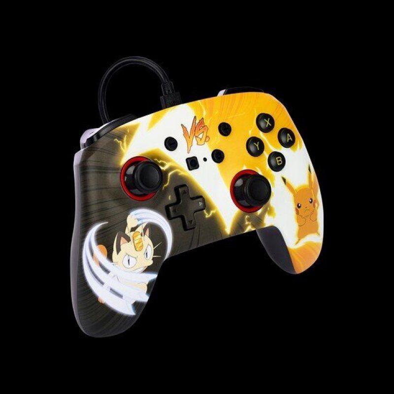 PowerA NSGP0039-02 Gaming Controller Black, Yellow USB Gamepad Analogue Nintendo Switch