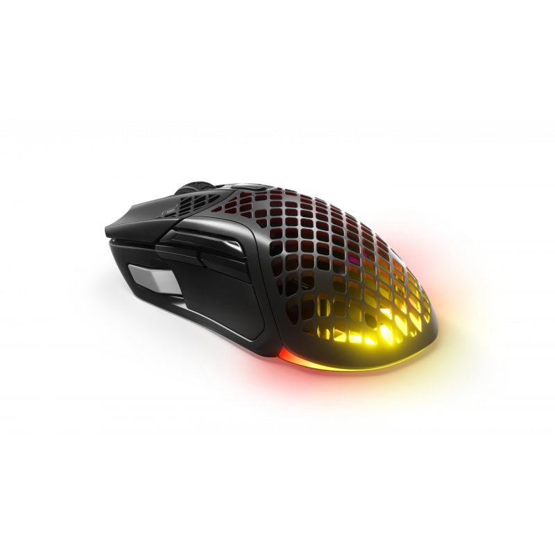 Steelseries Aerox 5 Wireless souris Droitier RF Wireless + Bluetooth + USB Type-A Optique 18000 DPI