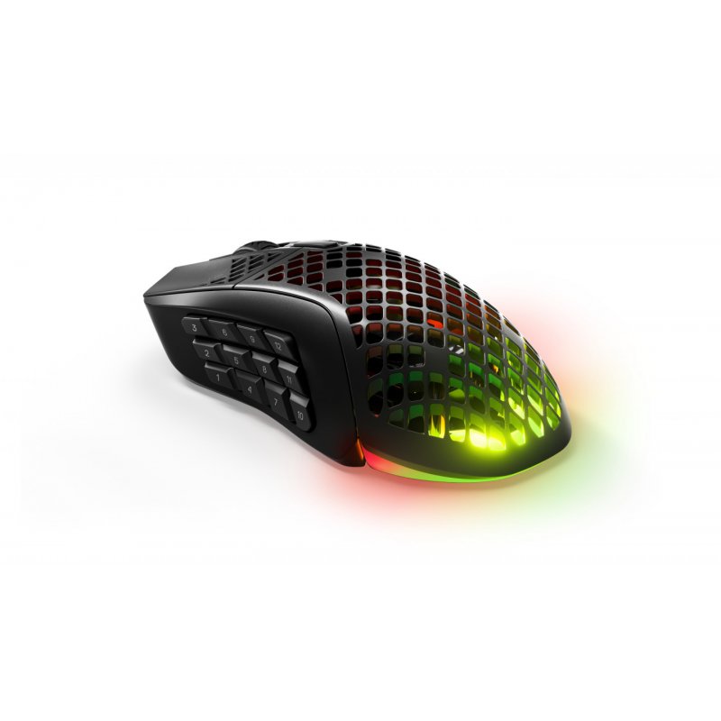 Steelseries Aerox 9 souris Ambidextre RF sans fil + Bluetooth Optique 18000 DPI