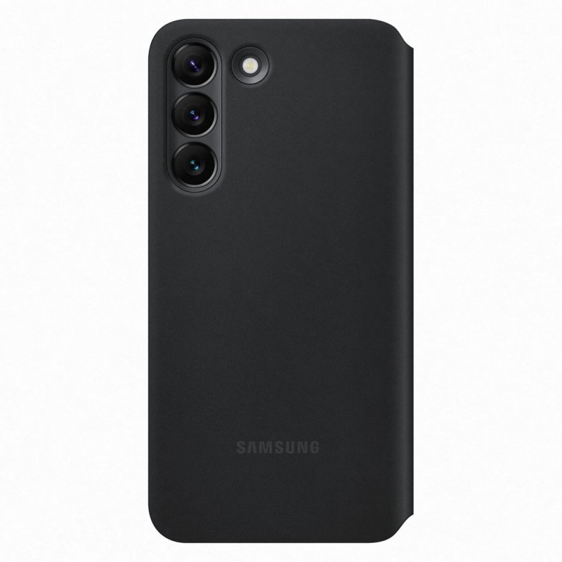 Samsung S22 Clear View Cover Black
