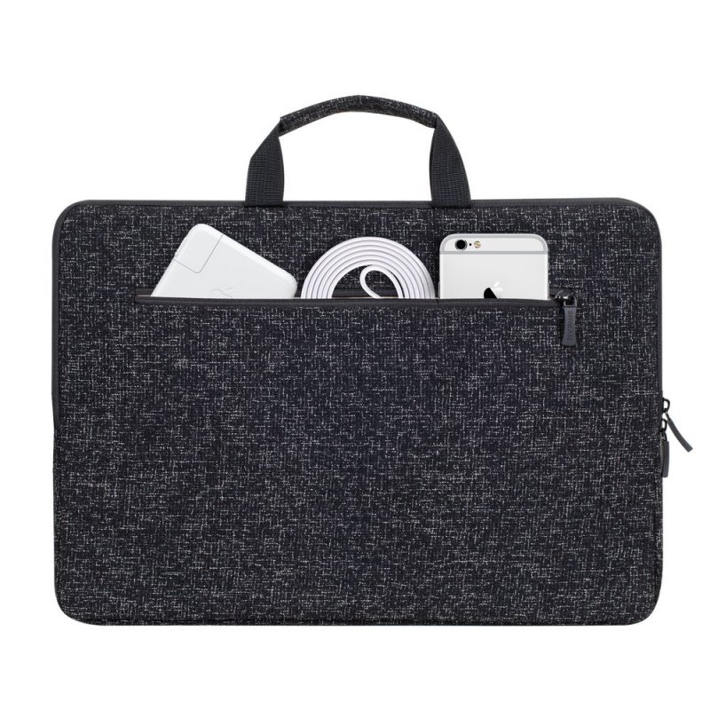 ANVIK POCHETTE NOIRE POUR ORDINATEUR PORTABLE 15.6" +POIGNÉES