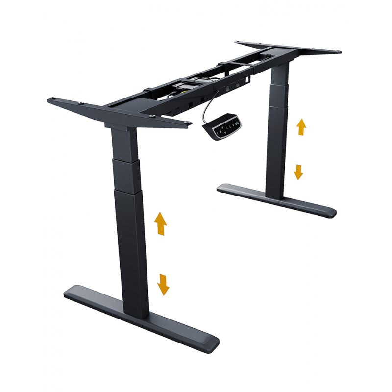 ICY BOX IB-EW205B-T Electric 2 leg(s) Black