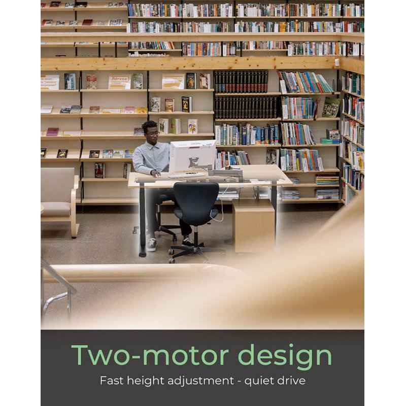 ICY BOX IB-EW205B-T Electrique 2 pieds Noir