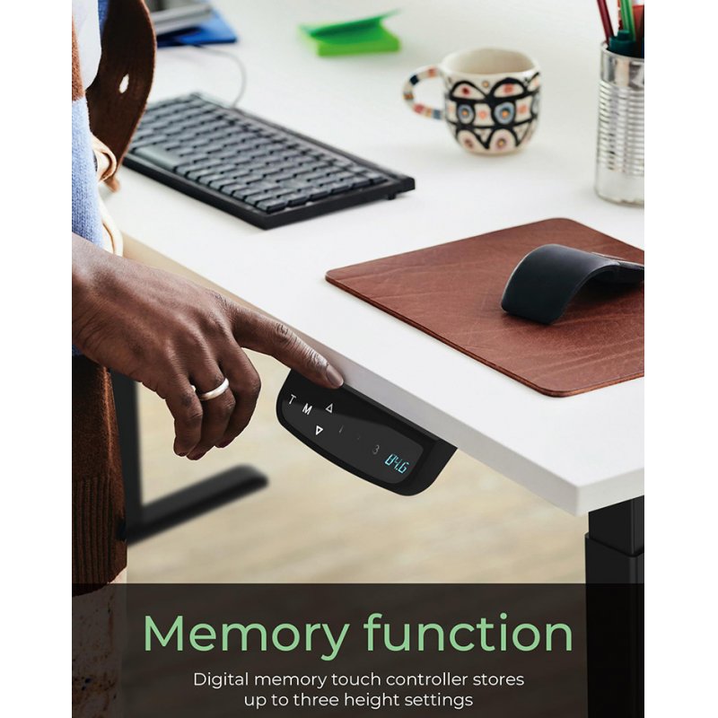 ICY BOX IB-EW205B-T Electric 2 leg(s) Black