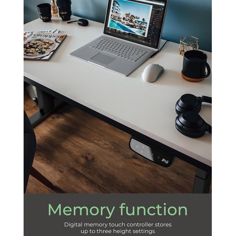 ICY BOX IB-EW206B-T Electrique 2 pieds Noir