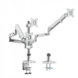 LogiLink BP0090 support d'écran plat pour bureau 68,6 cm (27") Argent