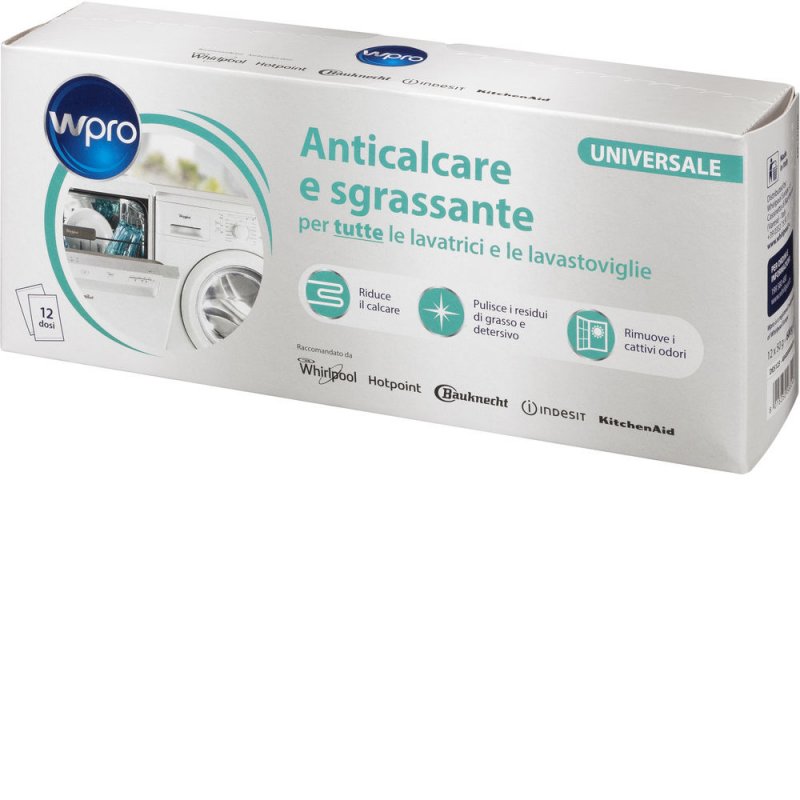 Détartrant WPro X12 pour Lave-vaisselle & lave-linge