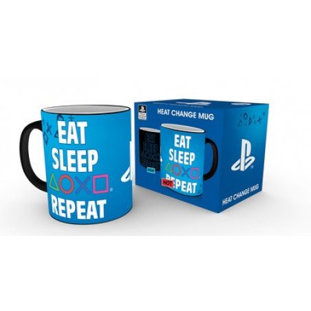 GB eye Eat Sleep Repeat Tasse Multicolore Universel