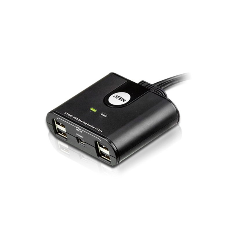 Commutateur ATEN USB 4 ports pour 2 PC