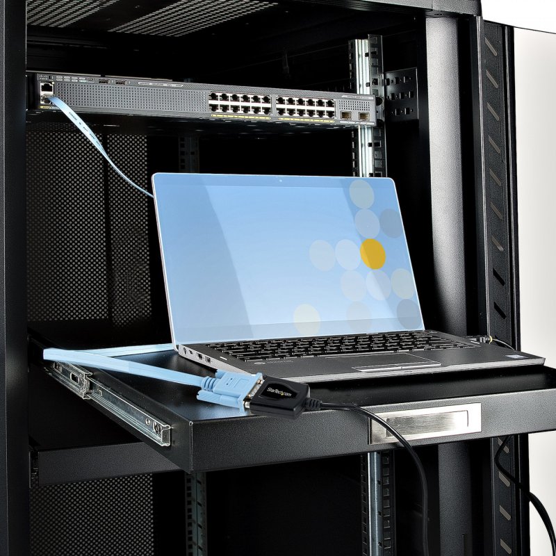 StarTech.com Câble USB vers RS232 de 1m - Câble Convertisseur USB vers RS232 DB9 Mâle avec Rétention du Port COM - P