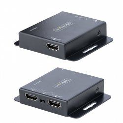 StarTech.com 4K HDMI Extender over CAT6/CAT5 Ethernet Cable, 4K 30Hz or 1080p 60Hz Video Extender, HDMI over Ethernet Ca