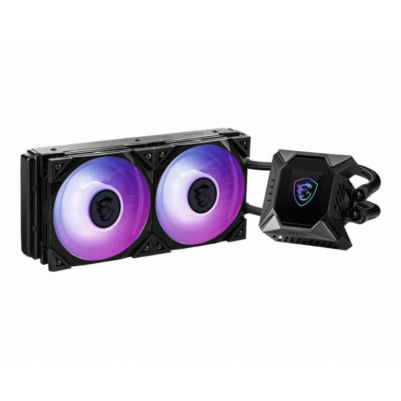 MSI MPG CORELIQUID K240 V2 système de refroidissement d’ordinateur Boitier PC Kit de refroidissement 12 cm Noir