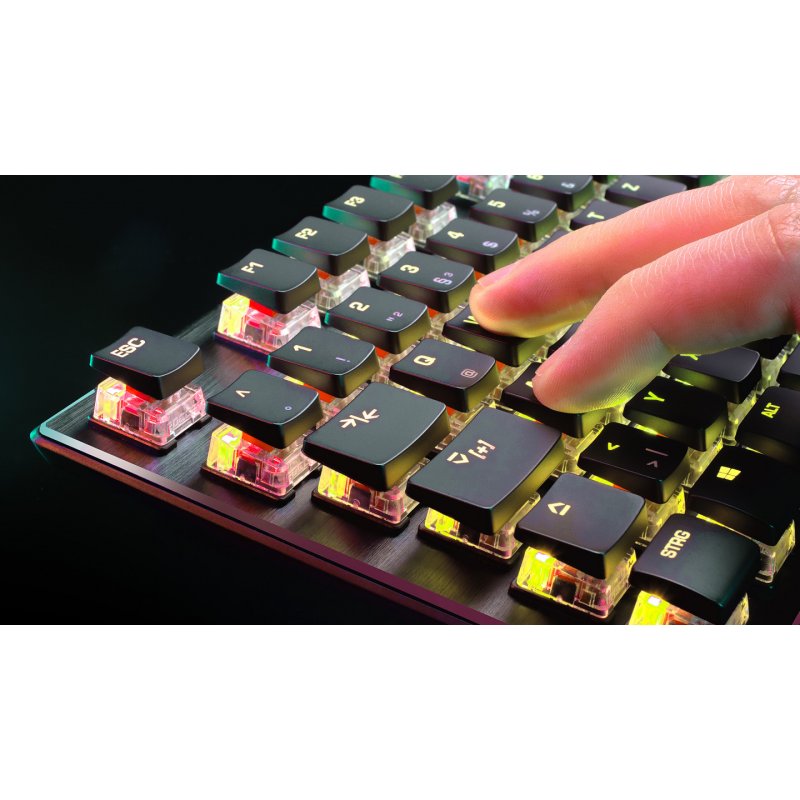 ROCCAT Vulcan TKL Pro keyboard USB QWERTY Nordic Black