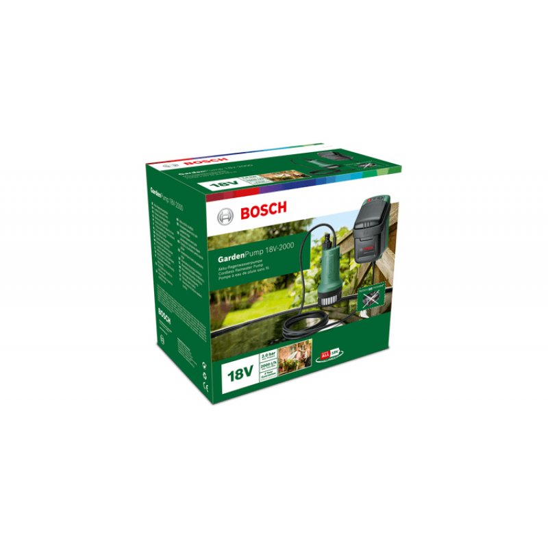 Bosch GardenPump18V-2000 2000 l/h