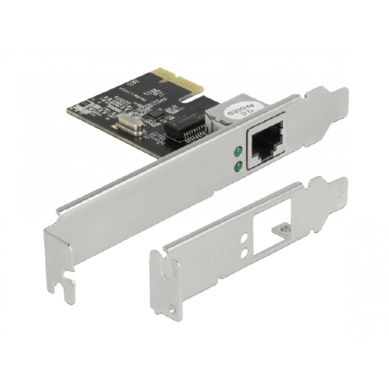 INTG 1Gb 1xRJ45 DeLock 89189 |Realtek PCIeX1 LP Vlan WoL