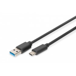 DIGITUS - USB Typ-C-Kabel - USB Typ A zu USB-C - 1 m