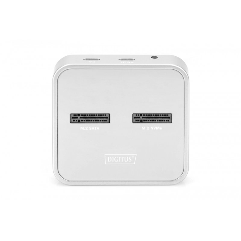 Digitus Station d'accueil avec baies M.2 pour SSD NVMe + SATA et lecteur de carte SD Express, USB-C™