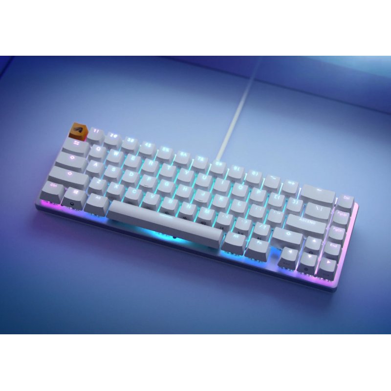 Glorious PC Gaming Race GMMK 2 keyboard USB US International White
