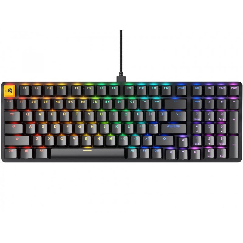 Glorious PC Gaming Race GMMK 2 clavier USB Anglais américain Noir