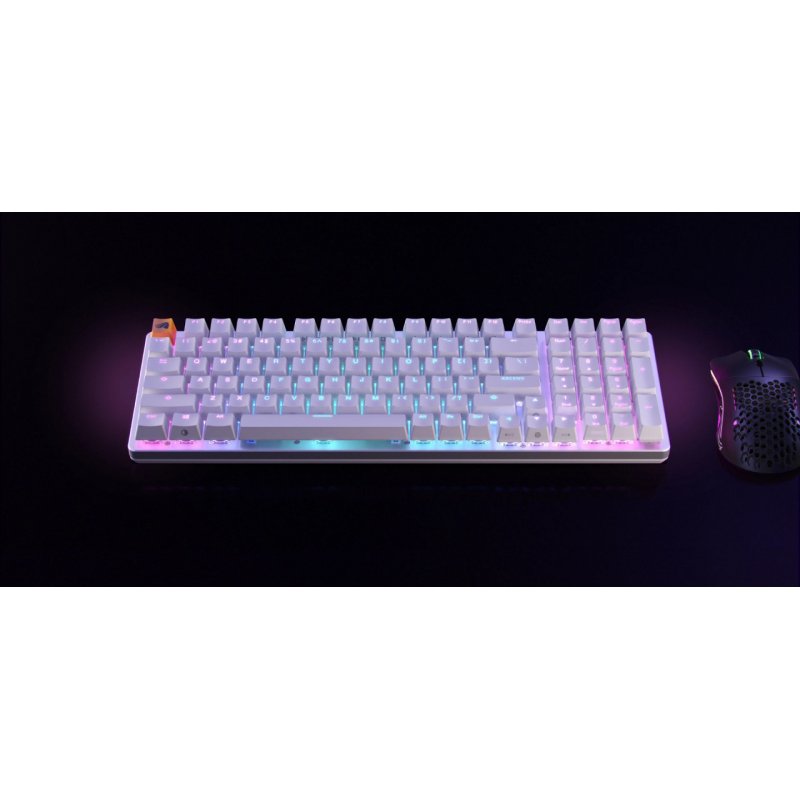 Glorious PC Gaming Race GMMK 2 Full-Size Tastatur - Fox Switches, US-Layout, weiß