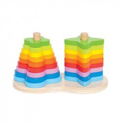 Hape - Double Rainbow Stacking (5620)
