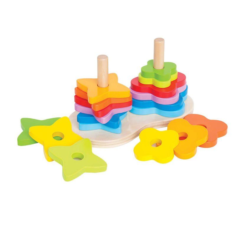 Hape - Double Rainbow Stacking (5620)