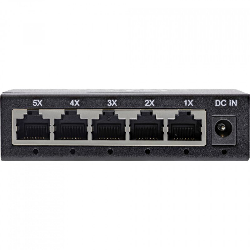 InLine Gigabit Netzwerk Switch 5-Port, 1GBit/s, Lüfterlos