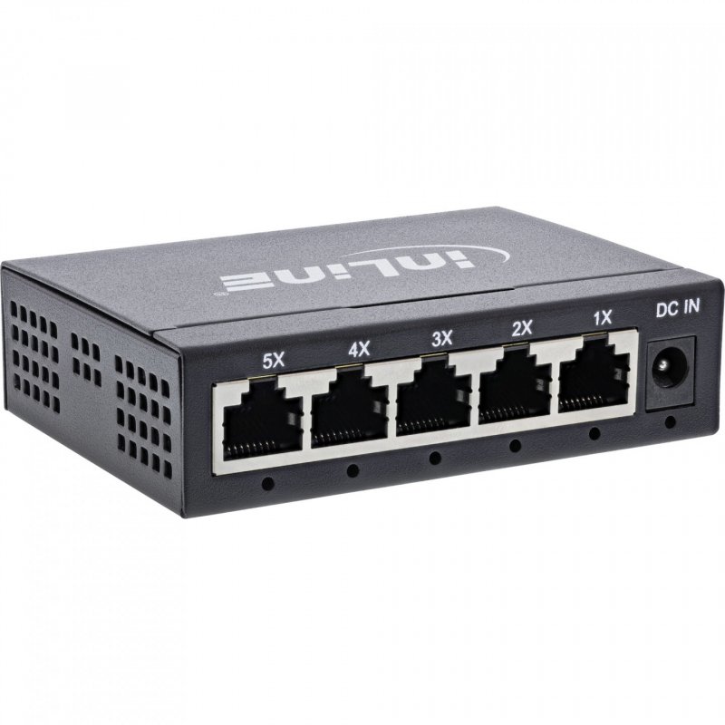 InLine 32305O commutateur réseau Gigabit Ethernet (10/100/1000) Noir