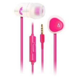 Creative Labs MA200 Headset Wired In-ear Calls/Music Pink, White