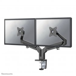 NEWSTAR DESK MOUNT ULTRA FLAT (CLAMP/GROMMET) BLACK 17-27