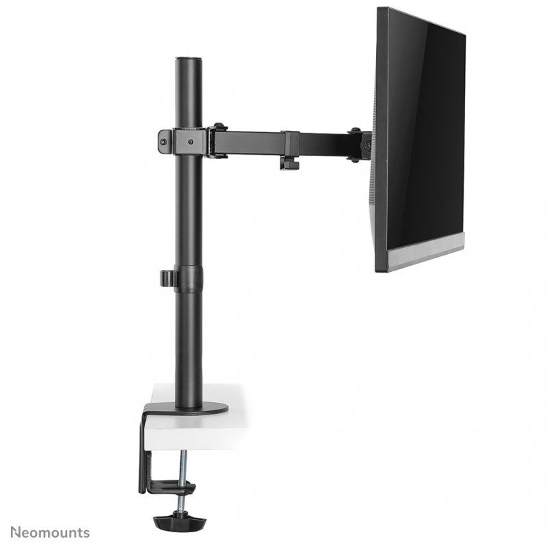 NEWSTAR DESK MOUNT 2 PIVOTS (CLAMP/GROMMET) BLACK 13-32